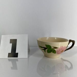 Franciscan Pottery set of 2 desert rose teacups